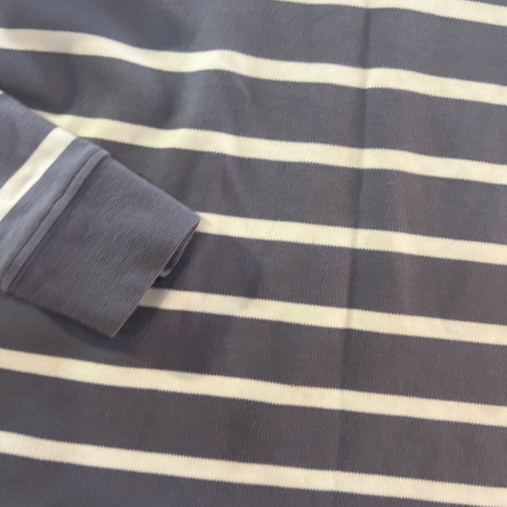 Vineyard‎ Vines Nautical Medium 12-14 Gray 1/4 zip pullover top Sweater warm 475 - Picture 5 of 12